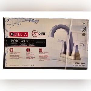 Delta Portwood SpotShield Bathroom Faucet